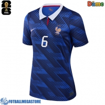 Fotballdrakt Dame Frankrike Eduardo Camavinga #6 Hjemmedrakt VM 2026 Kortermet